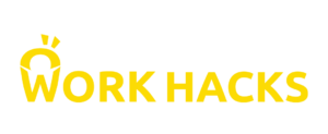 Work Hacks yellow logo